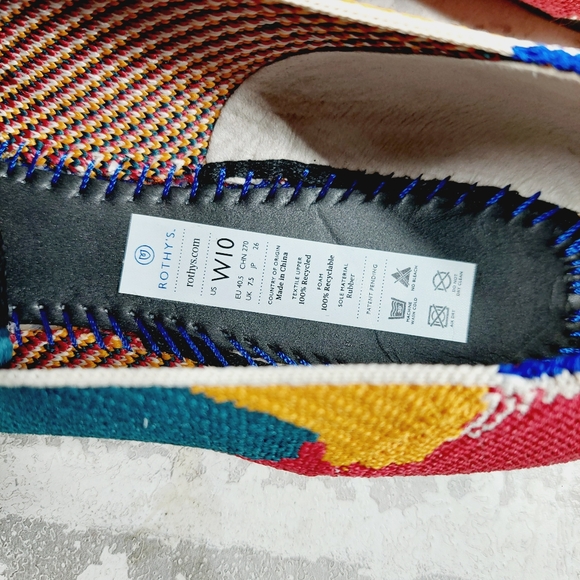 New Rothy's Amber Moroccan Round Toe Slip On Loafers  T706 - Picture 7 of 8